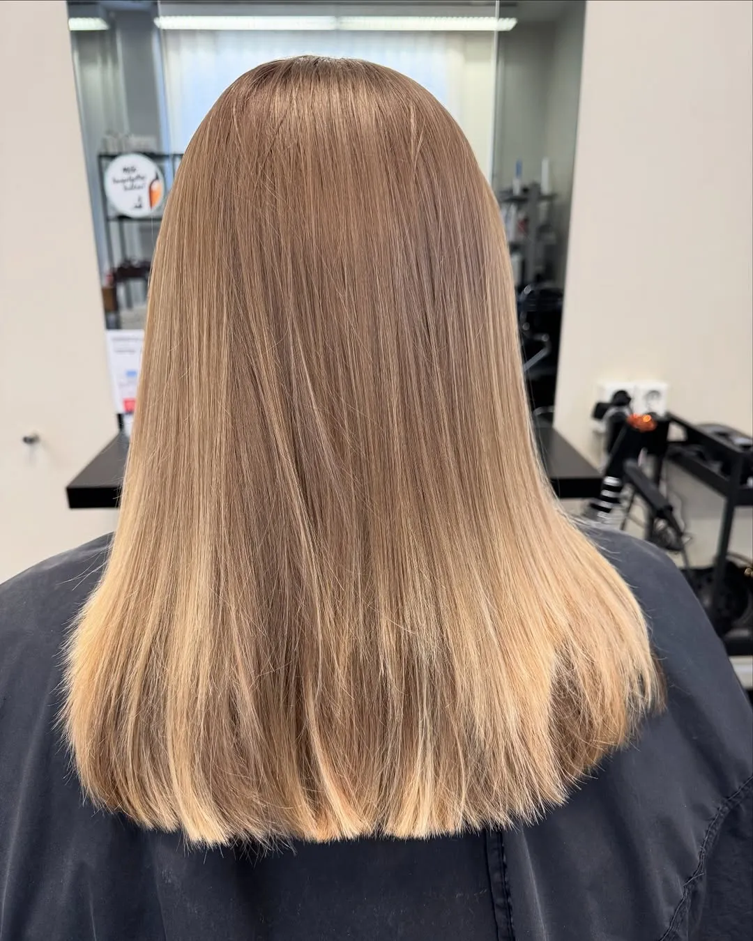 Ennen: Pehmeä vaalea balayage